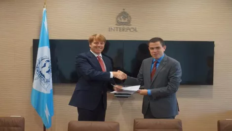 INTERPOL & BT sign landmark data exchange agreement to combat cybercrime