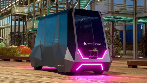 Introducing Spark & Ohmio's first 5G-connected driverless vehicle
