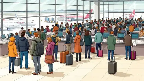 Cyberattack on airport check-in systems disrupts flights across Europe